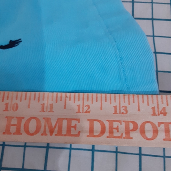 Ralph Lauren Sport, Cotton Embroidered Logo, Short Shorts, Size 14 - Picture 10 of 10